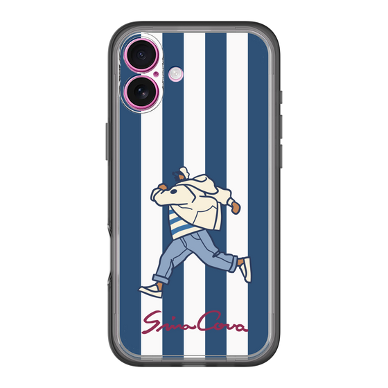 Slim Protection Premium Case［ SINA COVA - Stripe ］