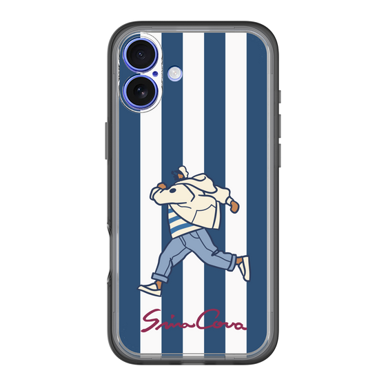 Slim Protection Premium Case［ SINA COVA - Stripe ］