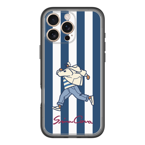 Slim Protection Premium Case［ SINA COVA - Stripe ］