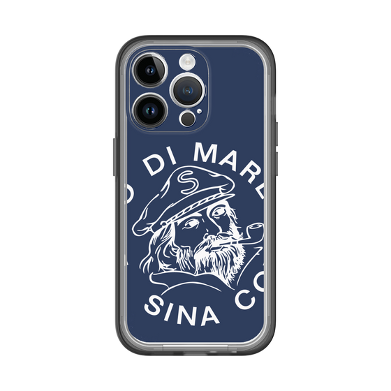 Slim Protection Premium Case［ SINA COVA - Marine Logo ］