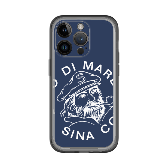 Slim Protection Premium Case［ SINA COVA - Marine Logo ］