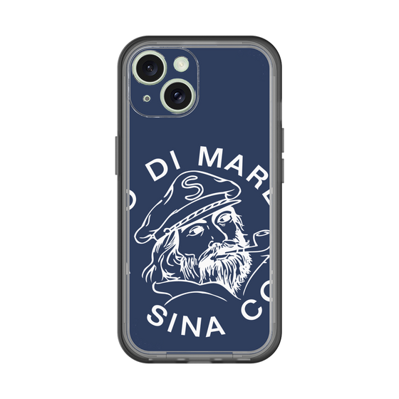 Slim Protection Premium Case［ SINA COVA - Marine Logo ］
