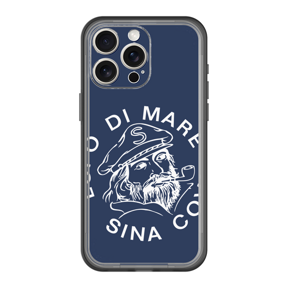 Slim Protection Premium Case［ SINA COVA - Marine Logo ］