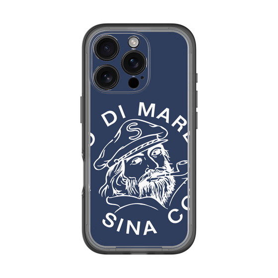 Slim Protection Premium Case［ SINA COVA - Marine Logo ］