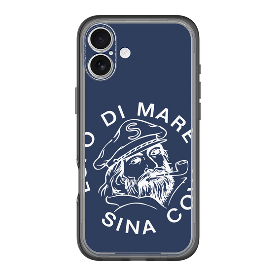 Slim Protection Premium Case［ SINA COVA - Marine Logo ］