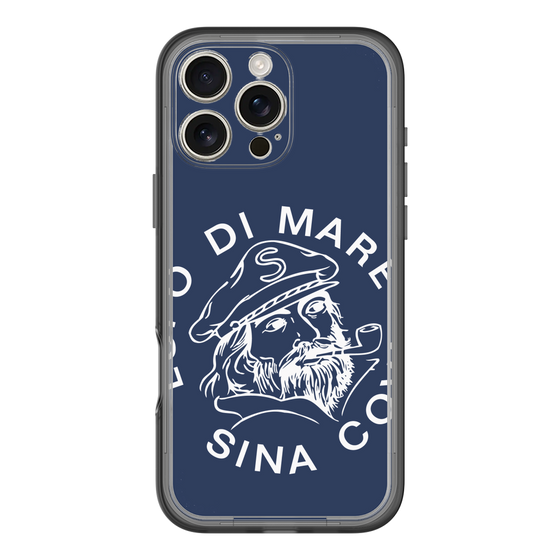 Slim Protection Premium Case［ SINA COVA - Marine Logo ］