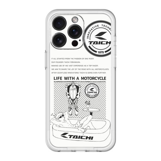 Slim Protection Premium Case［ TAICHI - Swimming pool ］