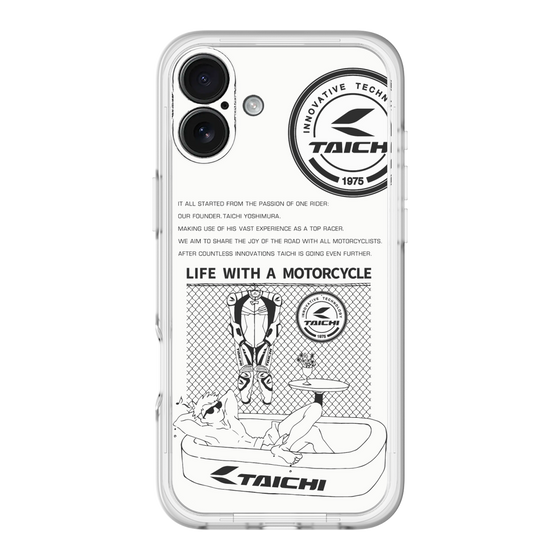 Slim Protection Premium Case［ TAICHI - Swimming pool ］