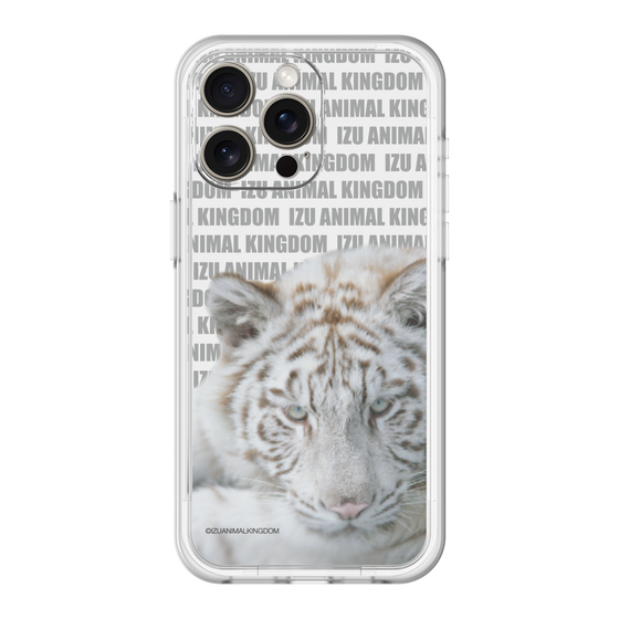 Slim Protection Premium Case［ The Izu Animal Kingdom - White Tiger ］