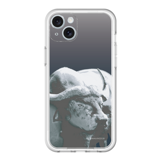 Slim Protection Premium Case［ The Izu Animal Kingdom - Buffalo Monochrome ］