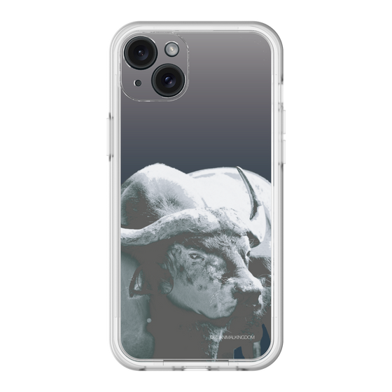 Slim Protection Premium Case［ The Izu Animal Kingdom - Buffalo Monochrome ］