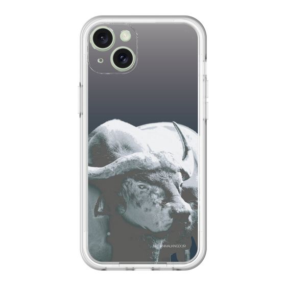 Slim Protection Premium Case［ The Izu Animal Kingdom - Buffalo Monochrome ］
