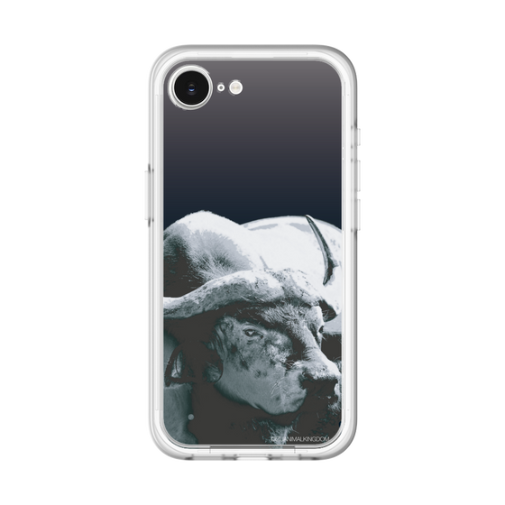 Slim Protection Premium Case［ The Izu Animal Kingdom - Buffalo Monochrome ］