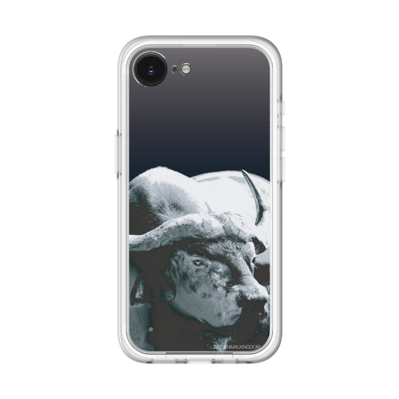 Slim Protection Premium Case［ The Izu Animal Kingdom - Buffalo Monochrome ］