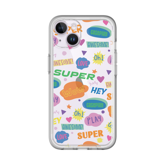 Slim Protection Premium Case［ Original - Colorful Moji ］