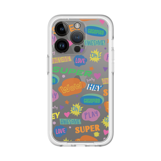 Slim Protection Premium Case［ Original - Colorful Moji ］
