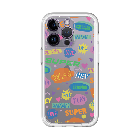 Slim Protection Premium Case［ Original - Colorful Moji ］
