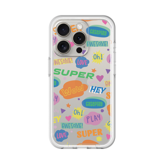 Slim Protection Premium Case［ Original - Colorful Moji ］