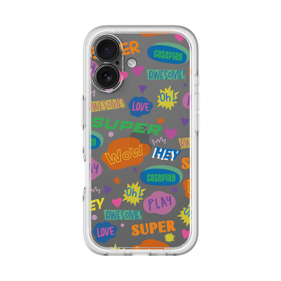 Slim Protection Premium Case［ Original - Colorful Moji ］