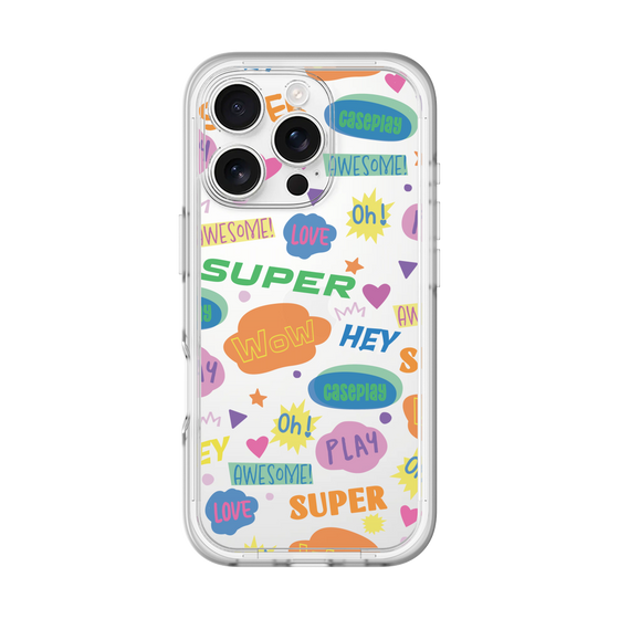 Slim Protection Premium Case［ Original - Colorful Moji ］