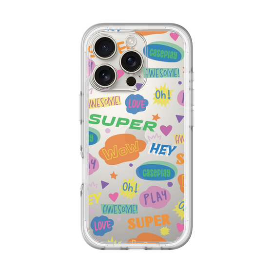 Slim Protection Premium Case［ Original - Colorful Moji ］