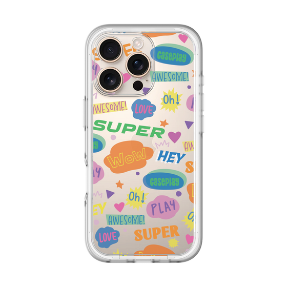 Slim Protection Premium Case［ Original - Colorful Moji ］