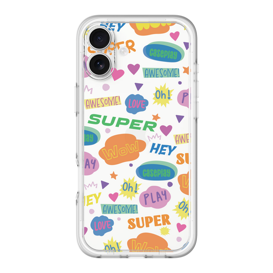 Slim Protection Premium Case［ Original - Colorful Moji ］