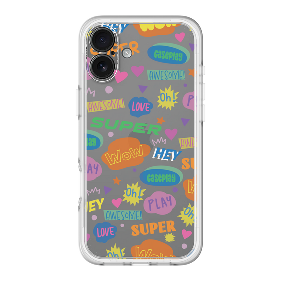 Slim Protection Premium Case［ Original - Colorful Moji ］