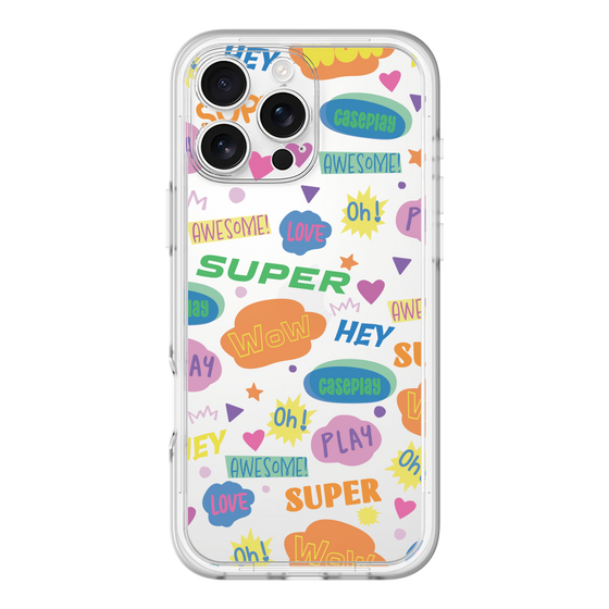Slim Protection Premium Case［ Original - Colorful Moji ］