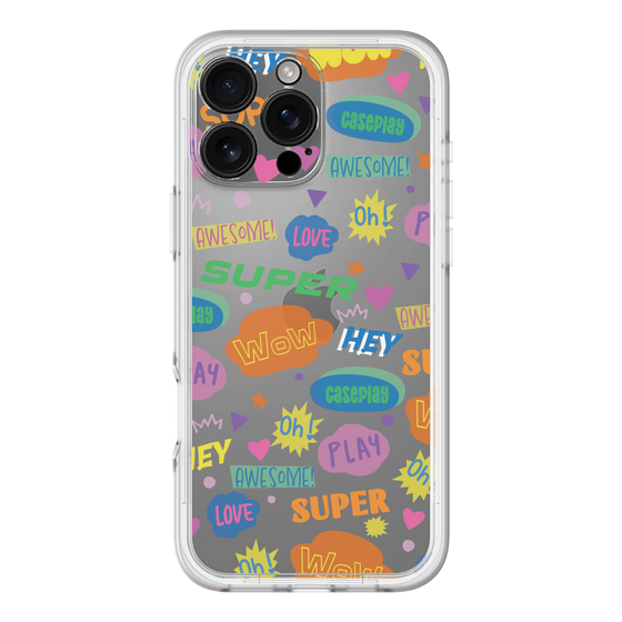 Slim Protection Premium Case［ Original - Colorful Moji ］
