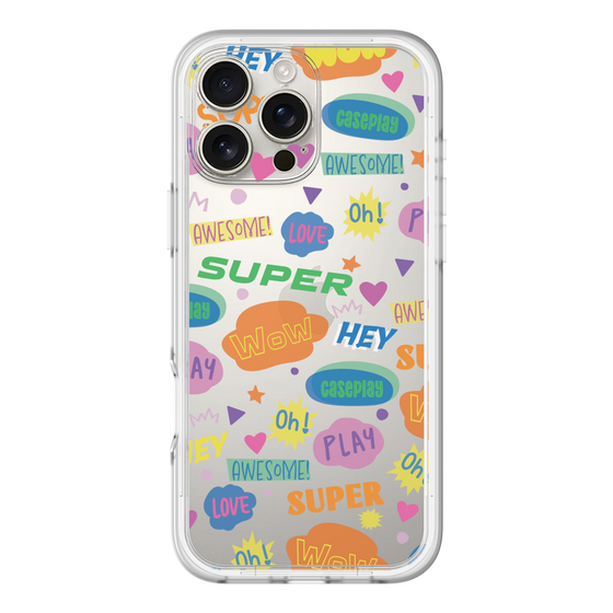 Slim Protection Premium Case［ Original - Colorful Moji ］
