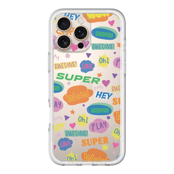 Slim Protection Premium Case［ Original - Colorful Moji ］