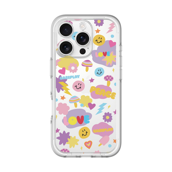 Slim Protection Premium Case［ Original - LOVE & PEACE ］