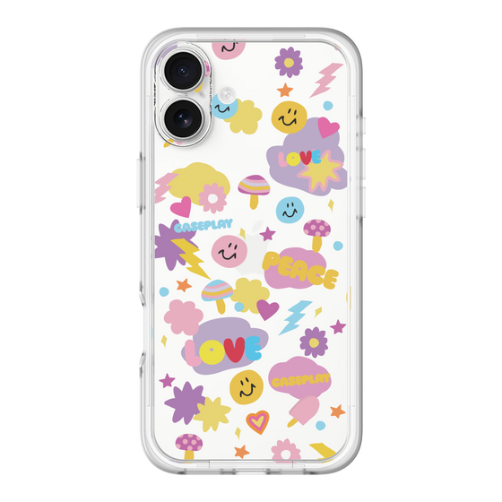 Slim Protection Premium Case［ Original - LOVE & PEACE ］