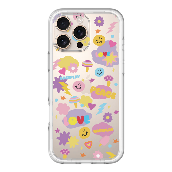 Slim Protection Premium Case［ Original - LOVE & PEACE ］