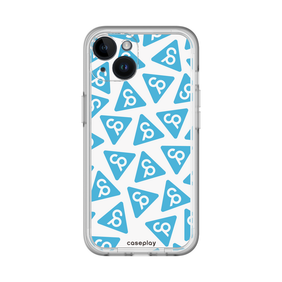 Slim Protection Premium Case［ Original - CASEPLAY Logo Mark - Light Blue ］
