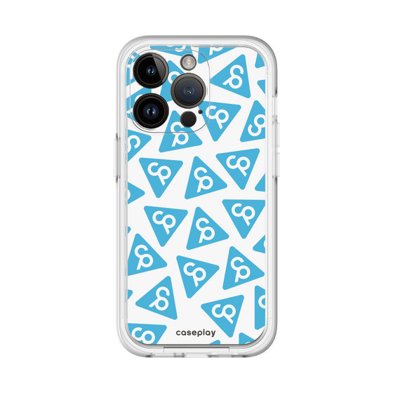 Slim Protection Premium Case［ Original - CASEPLAY Logo Mark - Light Blue ］