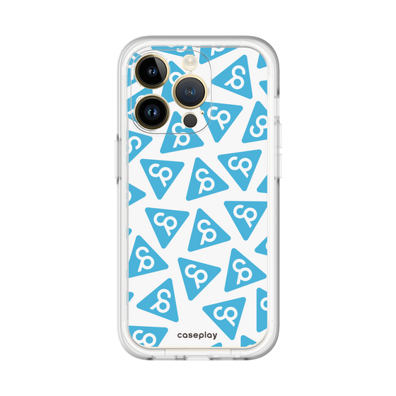 Slim Protection Premium Case［ Original - CASEPLAY Logo Mark - Light Blue ］