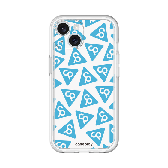 Slim Protection Premium Case［ Original - CASEPLAY Logo Mark - Light Blue ］