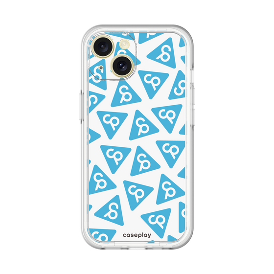 Slim Protection Premium Case［ Original - CASEPLAY Logo Mark - Light Blue ］
