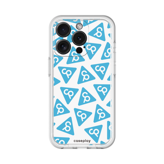 Slim Protection Premium Case［ Original - CASEPLAY Logo Mark - Light Blue ］