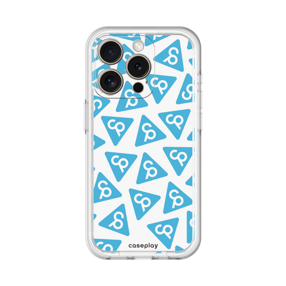 Slim Protection Premium Case［ Original - CASEPLAY Logo Mark - Light Blue ］