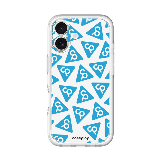 Slim Protection Premium Case［ Original - CASEPLAY Logo Mark - Light Blue ］