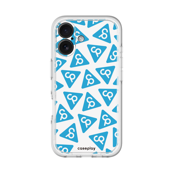 Slim Protection Premium Case［ Original - CASEPLAY Logo Mark - Light Blue ］