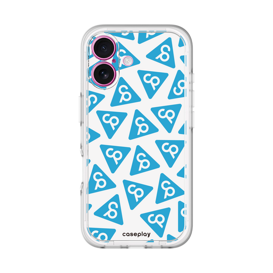 Slim Protection Premium Case［ Original - CASEPLAY Logo Mark - Light Blue ］