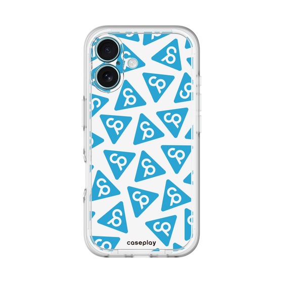 Slim Protection Premium Case［ Original - CASEPLAY Logo Mark - Light Blue ］