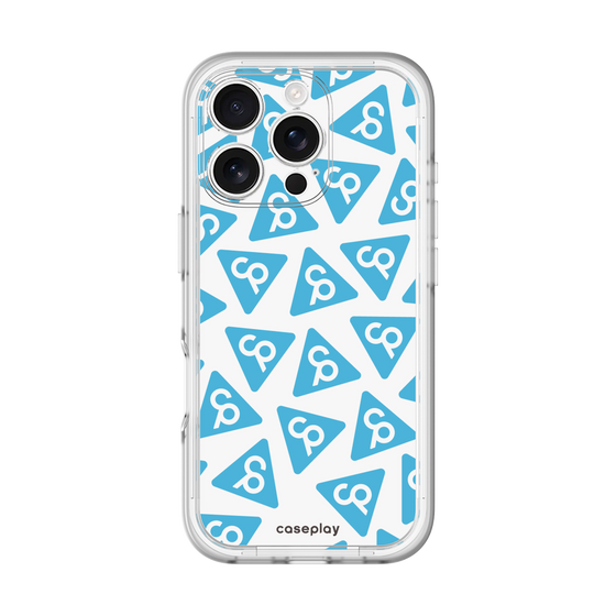 Slim Protection Premium Case［ Original - CASEPLAY Logo Mark - Light Blue ］