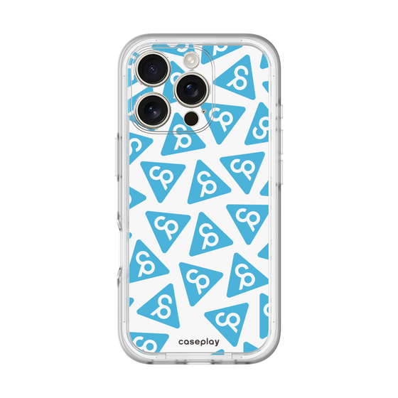 Slim Protection Premium Case［ Original - CASEPLAY Logo Mark - Light Blue ］