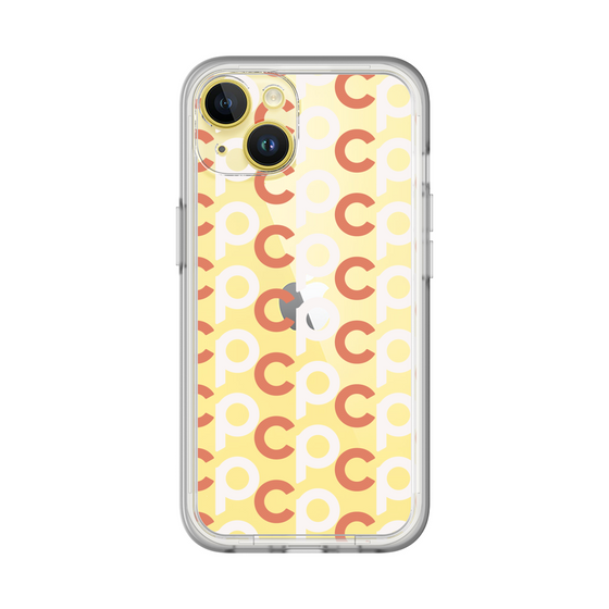 Slim Protection Premium Case［ Original - CASEPLAY Initial All-over Pattern - Orange ］