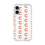 Slim Protection Premium Case［ Original - CASEPLAY Initial All-over Pattern - Orange ］